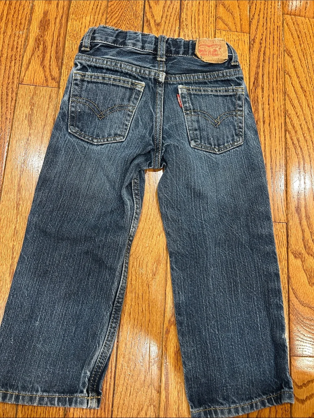 Levi's Boys Blue Straight Leg Jeans